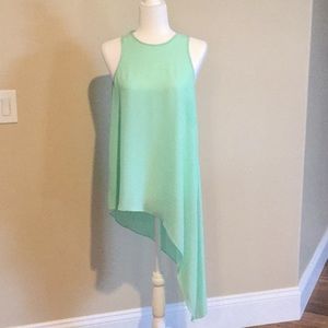 BCBG side sweep blouse